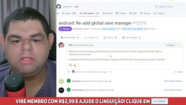 CORRE! yuzu Android e PC com MENOR CONSUMO de RAM/GPU e NOVOS PROJETOS VAZADOS! смотреть онлайн