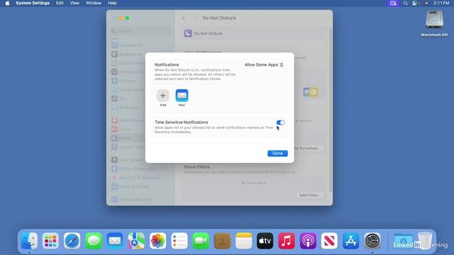 50 - Set the Focus mode to block notifications смотреть онлайн