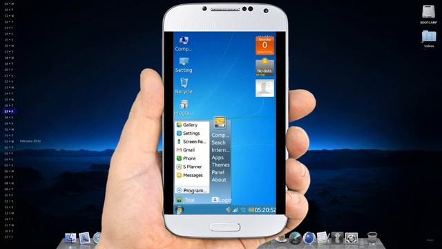 Run Windows 7, XP, Vista on Android! एंड्राइड फोन को बनायें अपना कंप्यूटर смотреть онлайн