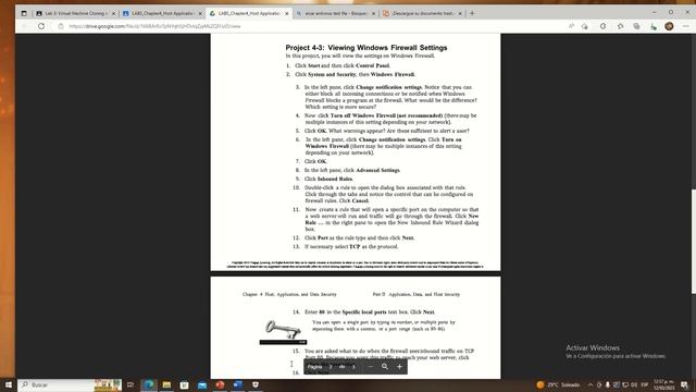 Project 4-3 Viewing Windows Firewall Settings смотреть онлайн