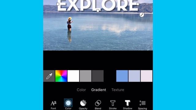 How to Add Text to Your Pictures With PicsArt смотреть онлайн
