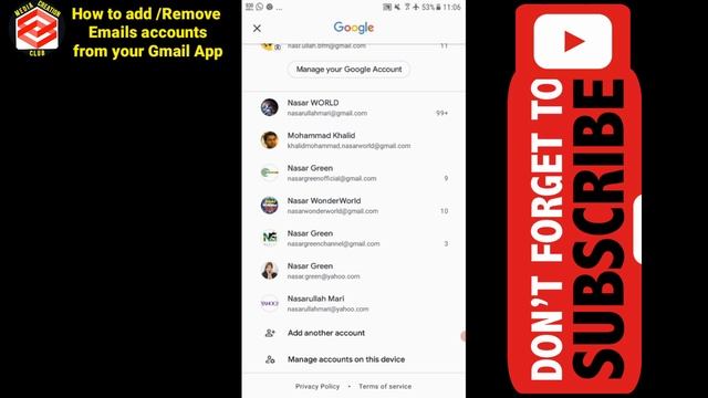 How to Remove a Gmail Email Account from an Android Phone 2021 смотреть онлайн