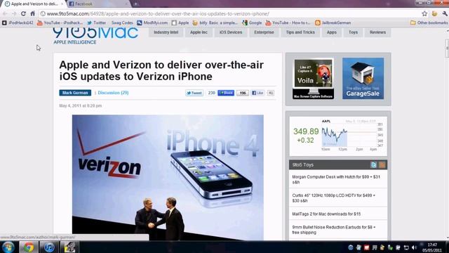 iOS 5 Rumor - Over The Air iOS Updates смотреть онлайн