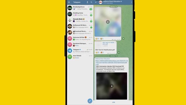 Telegram Pdf Not Opening Problem | Telegram PDF Download Problem Solve