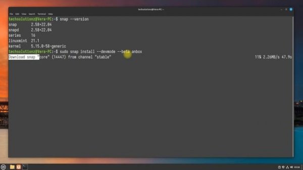 How to Install Anbox Android on Linux Mint 21.1 Vera | Linux Mint 21.1 Snapd Installation Guide