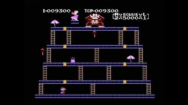 Donkey Kong Classics - Donkey Kong Playthrough (Actual NES Capture) смотреть онлайн