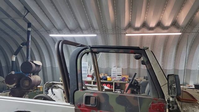 2001 Jeep factory cage removed, new cage is starting. смотреть онлайн