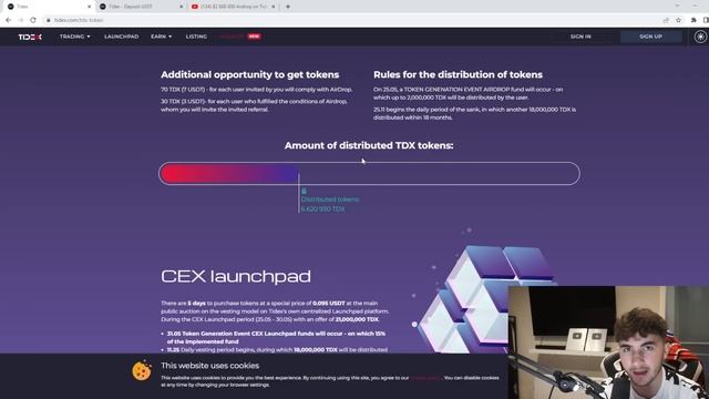 HUGE 2 MILLION TDX AIRDROP!! Hurry Up To Get TDX Tokens!