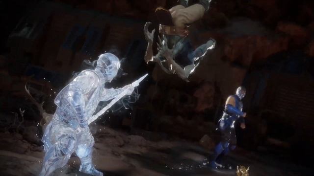 Mortal Kombat 11 - Sub-Zero Frozen In Time Fatality on Every Characters (MK11) смотреть онлайн