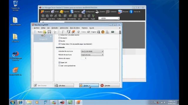 Control de grabaciones - ALC Lan Manager смотреть онлайн