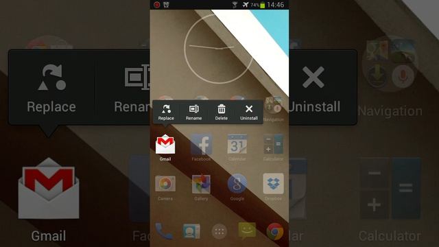 Lollipop 5.0 Premium Multi Launcher Theme смотреть онлайн