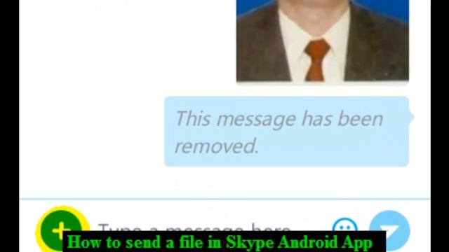 How to send a file in Skype Android App смотреть онлайн