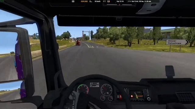 Trucking EU #7-24t flatbed-ets2 gameplay-company progression,career смотреть онлайн