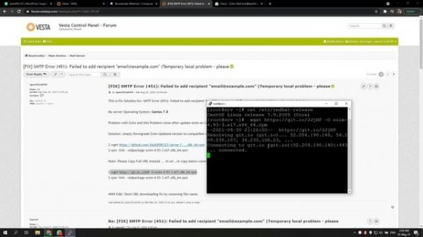 [FIX]  SMTP Error (451): Failed to add recipient "email@example.com" (Temporary local problem)