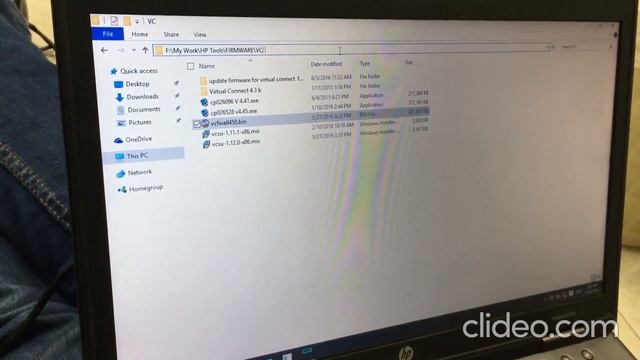 HPE virtual connect firmware update by VCSU смотреть онлайн