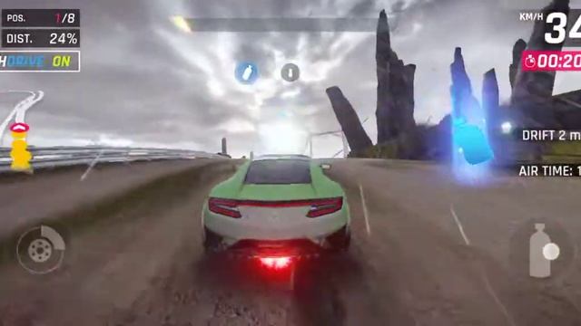 #Asphalt 9...Beat 72 sec with Acura 2017 NSX Exclusive Cadillac Cien Concept. смотреть онлайн