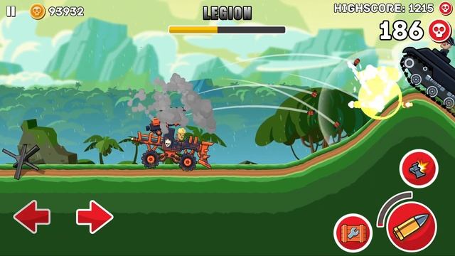 Hills Of Steel - Tank DUNA vs LASERJAW Boss Level Walkthrough Android Gameplay смотреть онлайн