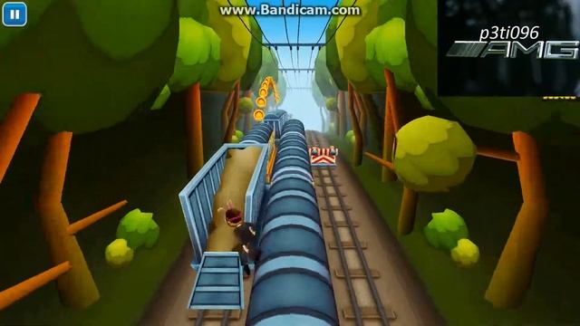 Subway Surfers PC - 373,620 points without using Hoverboards смотреть онлайн