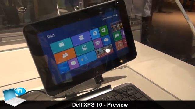 Dell XPS 10 tablet dockable with Windows 8 - Preview смотреть онлайн