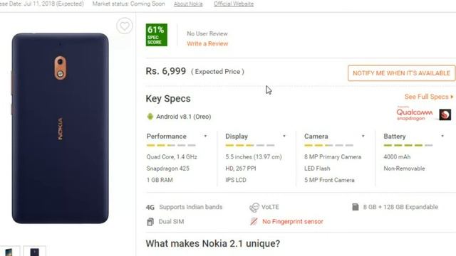 Nokia2.1 upcoming mobile full specification | Hobbytech gen смотреть онлайн