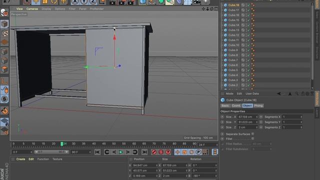 Bài 1 C4D - Làm quen giao diện Cinema 4D + hướng dẫn dựng mô hình bàn ghế nội thất cơ bản смотреть онлайн