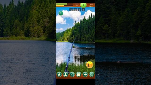 Ловлю рыбу на фидер. В Fishing Baron.