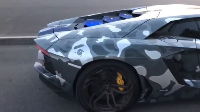 Lamborghini Aventador engine sound смотреть онлайн