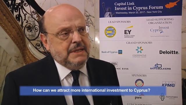 2017 Capital Link Invest in Cyprus Forum - Evangelos Antonaros Interview смотреть онлайн