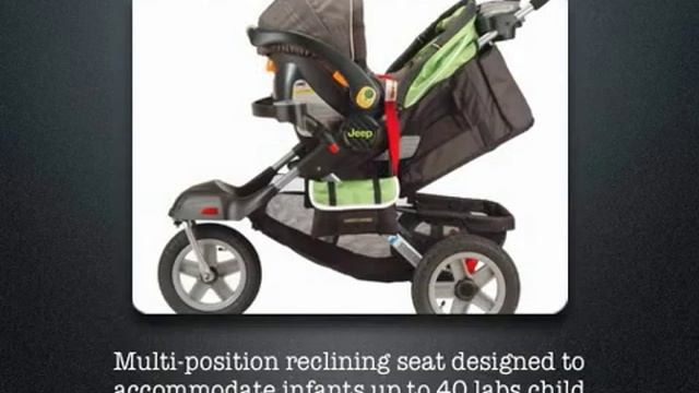 Jeep Liberty Limited Urban Terrain Stroller смотреть онлайн