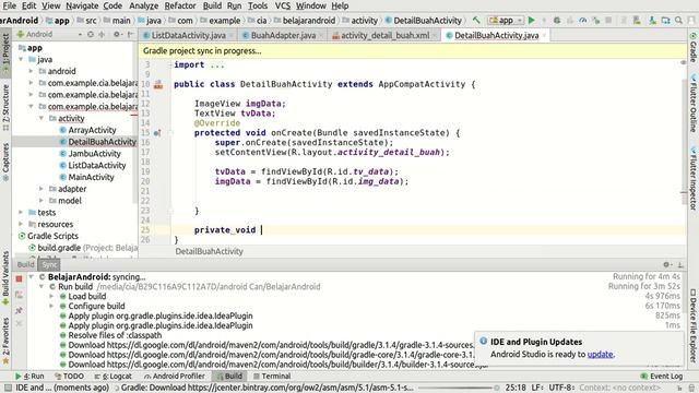 Mengirim data dari Recyclerview ke Activity Menggunakan PutExtra смотреть онлайн