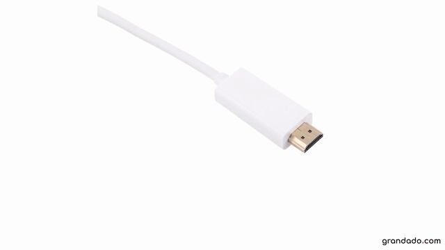 (1.8 M/5 M) Mini DP DisplayPort naar HDMI Adapter AV Converter Kabel voor Apple Mac Macbook PC comp смотреть онлайн