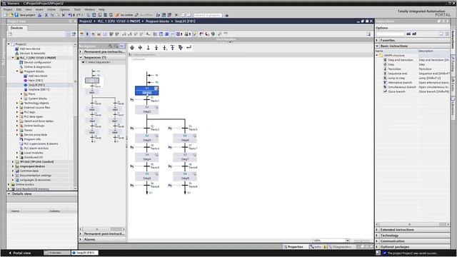 30 - The TIA Portal - Programming language GRAPH (English) смотреть онлайн