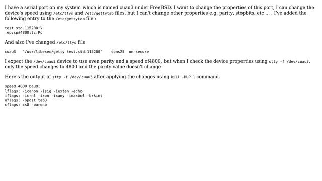 Unix & Linux: FreeBSD gettytab configuration смотреть онлайн