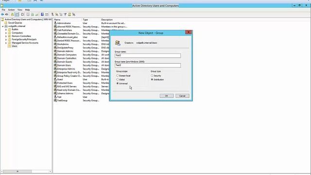 Windows Server 2016 How to create a distribution group смотреть онлайн