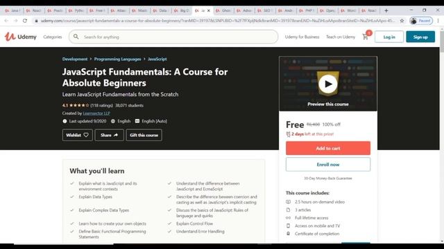 Udemy Paid Courses For FREE With Certificate | Best Online Udemy certificate || смотреть онлайн