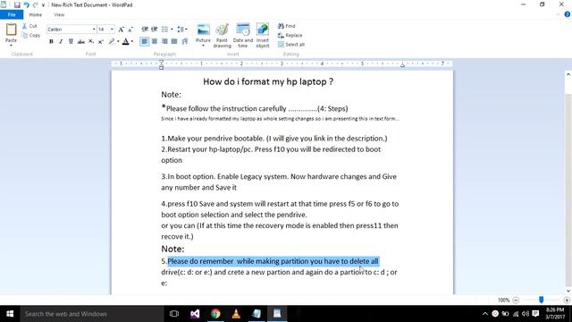 Hp Laptop HardDisk format 2017 *solved смотреть онлайн