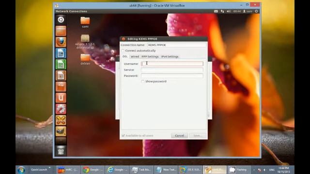 Setup Broadband PPPOE connection with windows 8, xlion, ubuntu смотреть онлайн