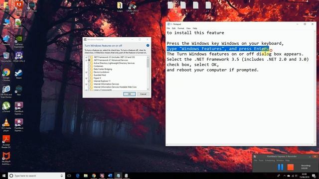 How to install .NET Framework 3.5 includes NET 2.0 and 3.0 смотреть онлайн
