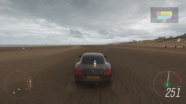 Bentley Continental GT Beach Top Speed Test - Forza Horizon 4 | Thrustmaster T150 смотреть онлайн