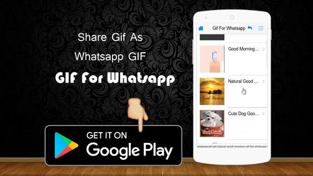 Gif For Whatsapp Android App смотреть онлайн