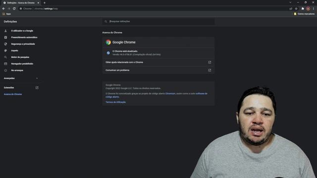 COMO ATUALIZAR O NAVEGADOR Google Chrome PARA A VERSÃO MAIS RECENTE смотреть онлайн