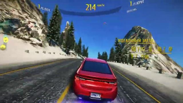 Asphalt 8: Dodge Dart GT, Альпы смотреть онлайн