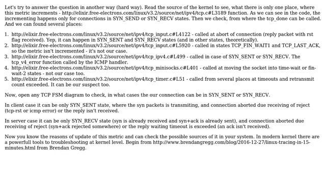 Linux: tracking the source of netstat -s "failed connection attempts" (2 Solutions!!) смотреть онлайн
