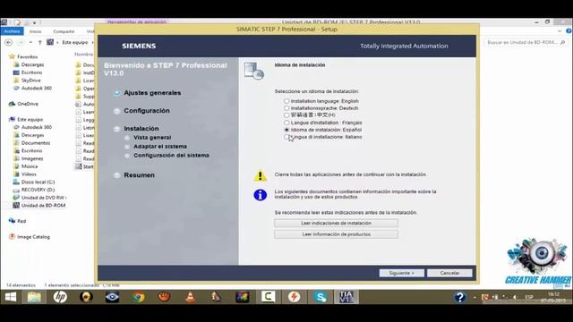 TIA Portal V13 INSTALACIÓN смотреть онлайн