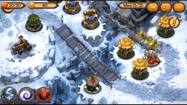 Evil Defenders - Old Castle: Hell (Level 9, Mode 4)