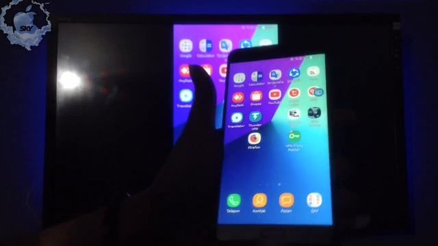 Cara Menampilkan HP Smartphone Android / SAMSUNG ke Layar TV LED - HDMI Wifi DISPLAY DONGLE смотреть онлайн