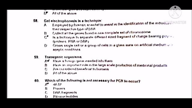 NMDCAT 2020 CORRECT KEY FOR BIOLOGY BY SAMREEN ARBAB смотреть онлайн