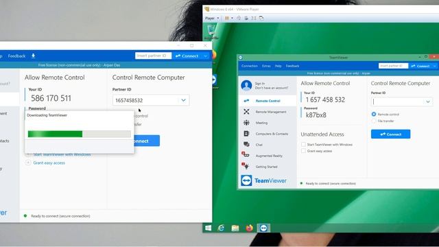 How to remotely access another computer || #TeamViewer смотреть онлайн