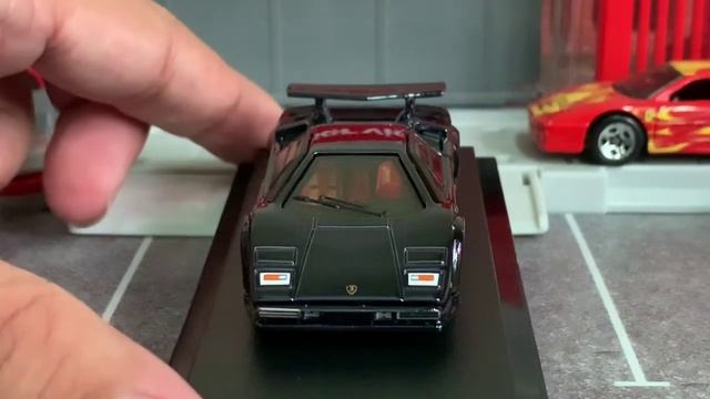 BEST of RLC: Hot Wheels Lamborghini Countach LP500 S Black - Opening Scissor Doors - Detailed Revie смотреть онлайн