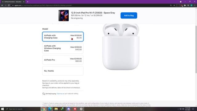How to buy in Apple USA with Education Discount FREE AIRPODS!!! смотреть онлайн